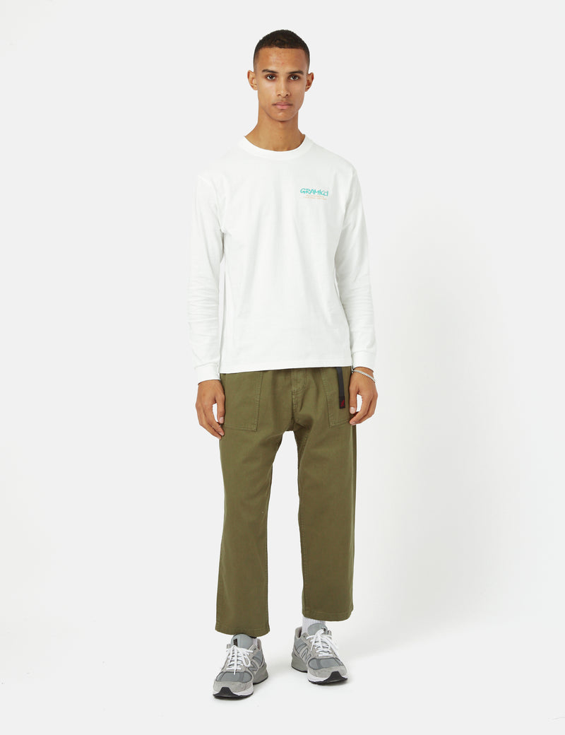 Gramicci Loose Tapered Pant (Organic Twill) - Olive Green