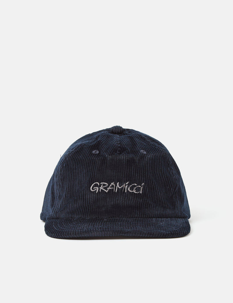 Gramicci Corduroy Cap - Dark Navy Blue
