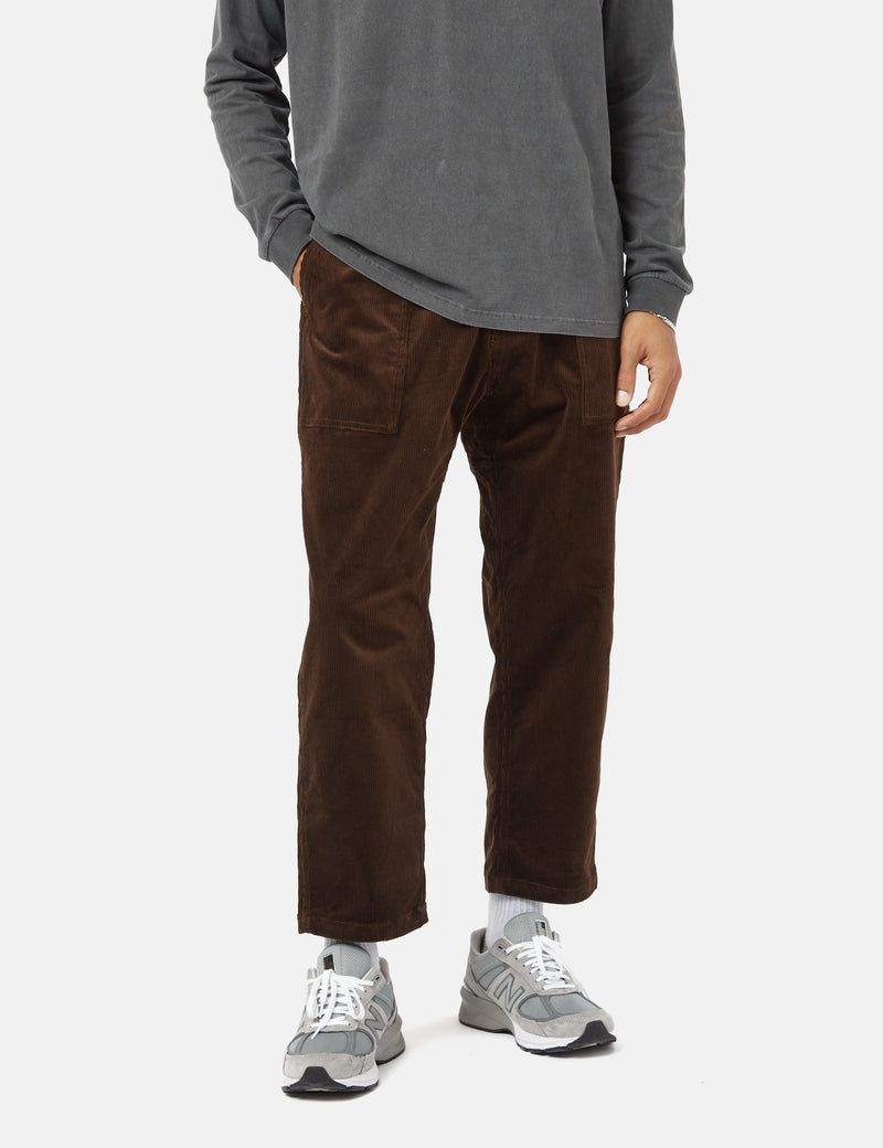 Gramicci Loose Tapered Pant (Corduroy) - Dark Brown