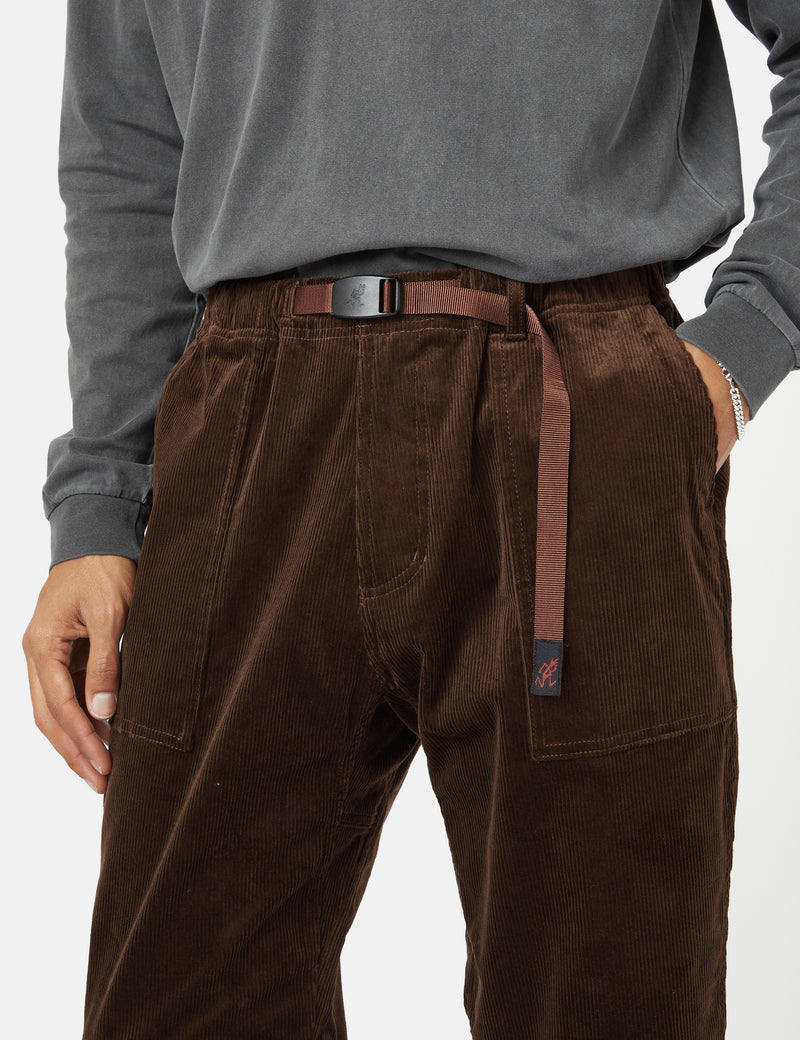 Gramicci Loose Tapered Pant (Corduroy) - Dark Brown