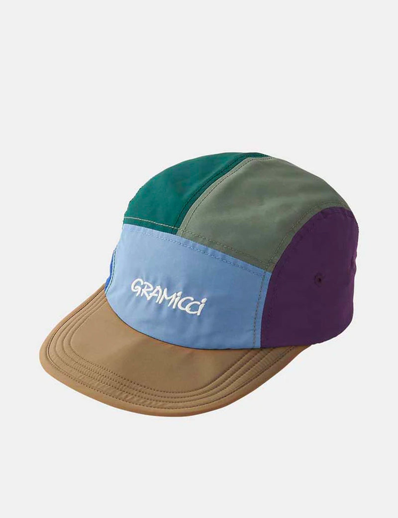 Gramicci Shell Jet 5-Panel Cap - Khaki/Mix