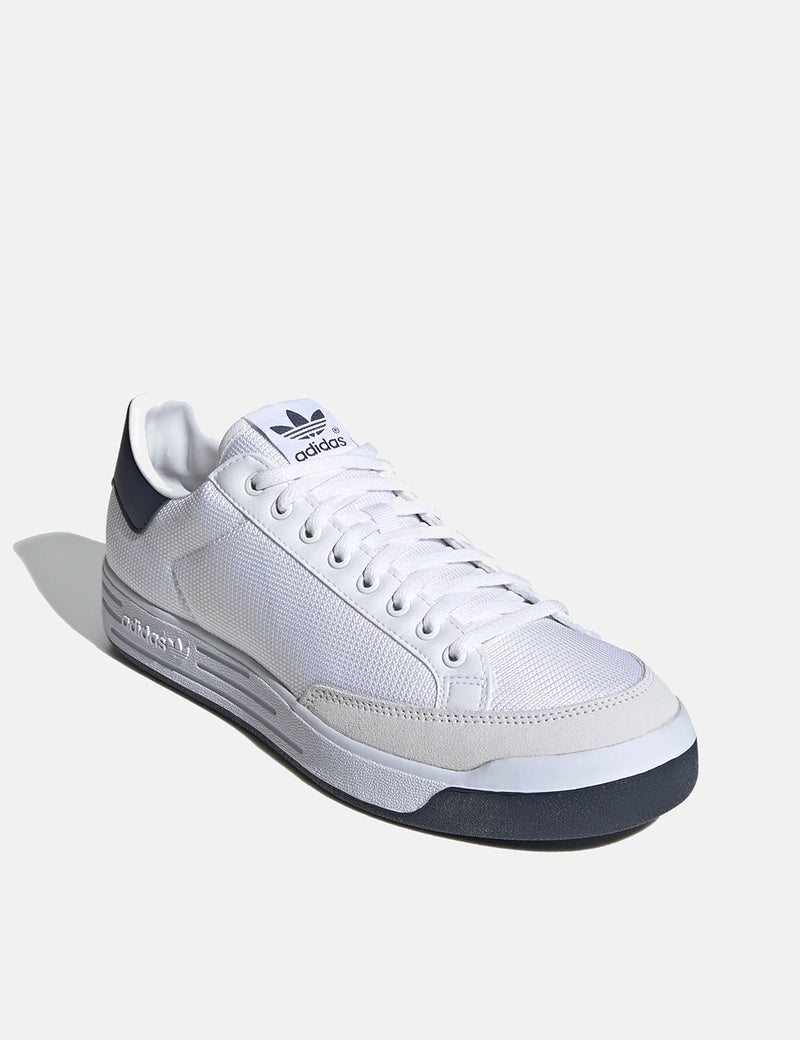 adidas Rod Laver Shoes (G99864) - Cloud White/Collegiate Navy