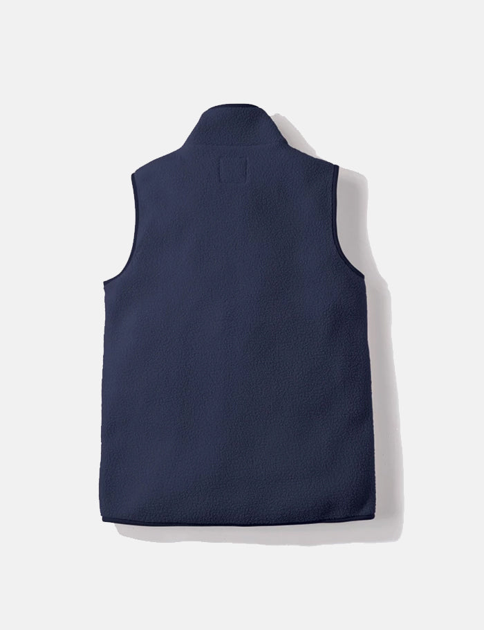 Gramicci Boa Fleece Vest-네이비 블루