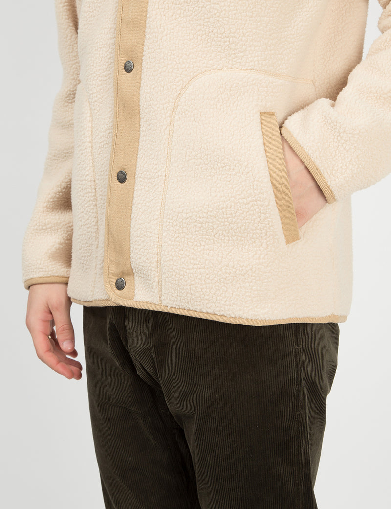 Gramicci Boa Fleece Jacket - Ivory