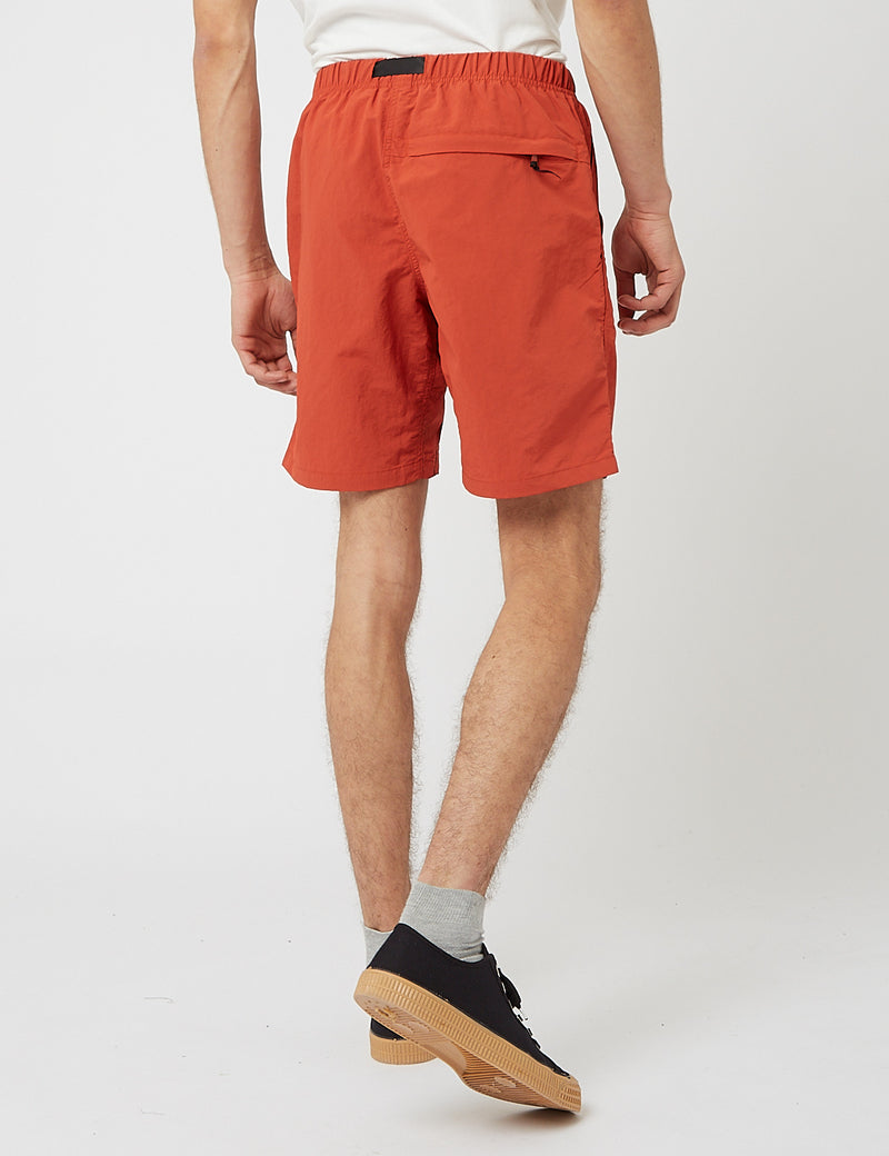 Gramicci Shell Packbare Shorts (Twill) - Terrakotta