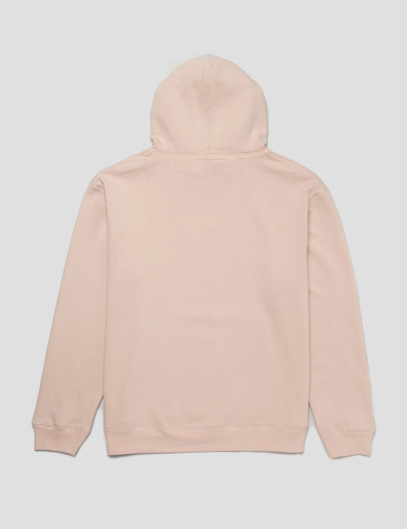 SCRT House Embroidery Hoodie - Pink