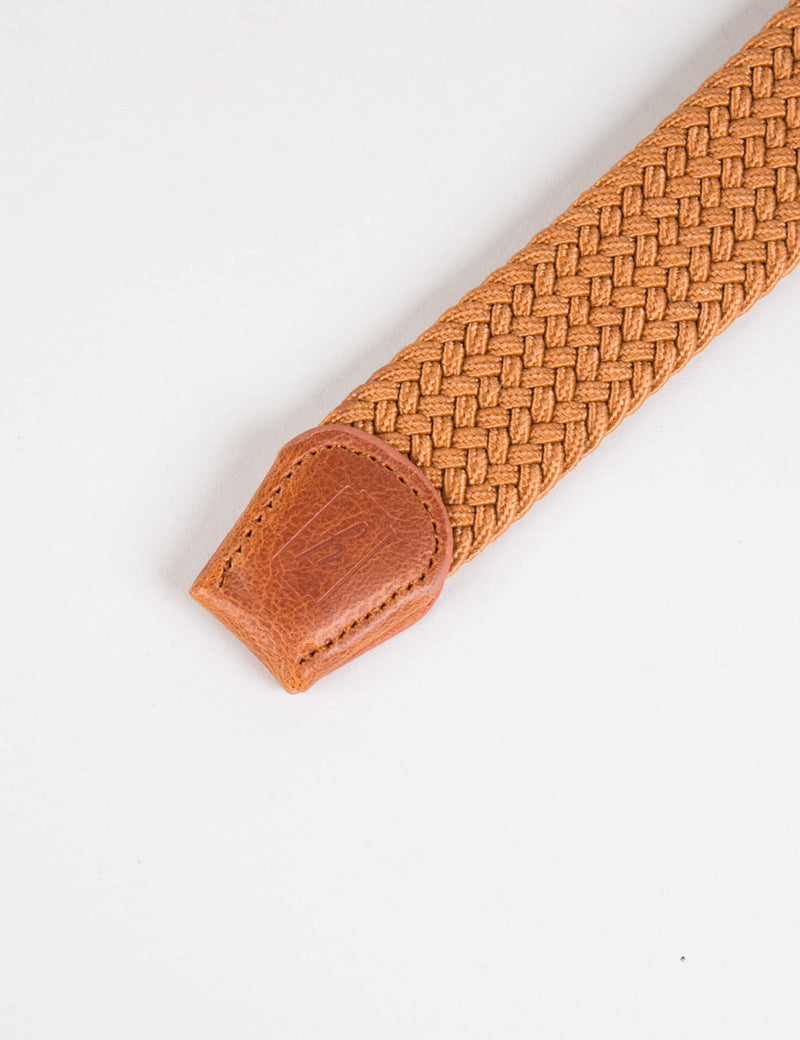 Hone Woven Plait Belt - Tan