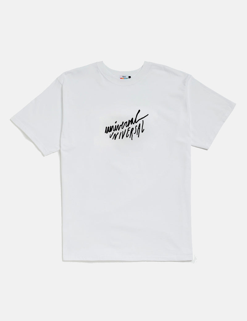 SCRTハーブTシャツ-ホワイト