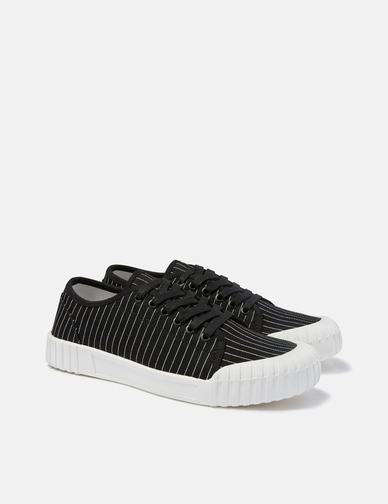 Good News Hurler Low Trainers (Canvas) - Black