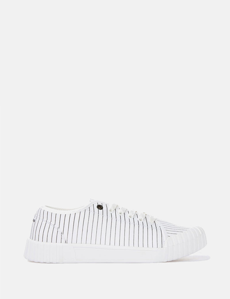 Good News Hurler Low Trainers (Canvas) - White
