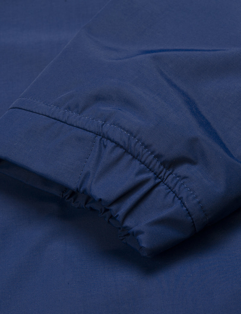 Womens Carhartt-WIP Nimbus Half-Zip Jacket (Fleece Lined) - Metro Blue