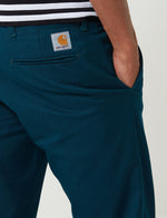 Carhartt-WIP Sid Pant Chino (Slim) - Duck Blue