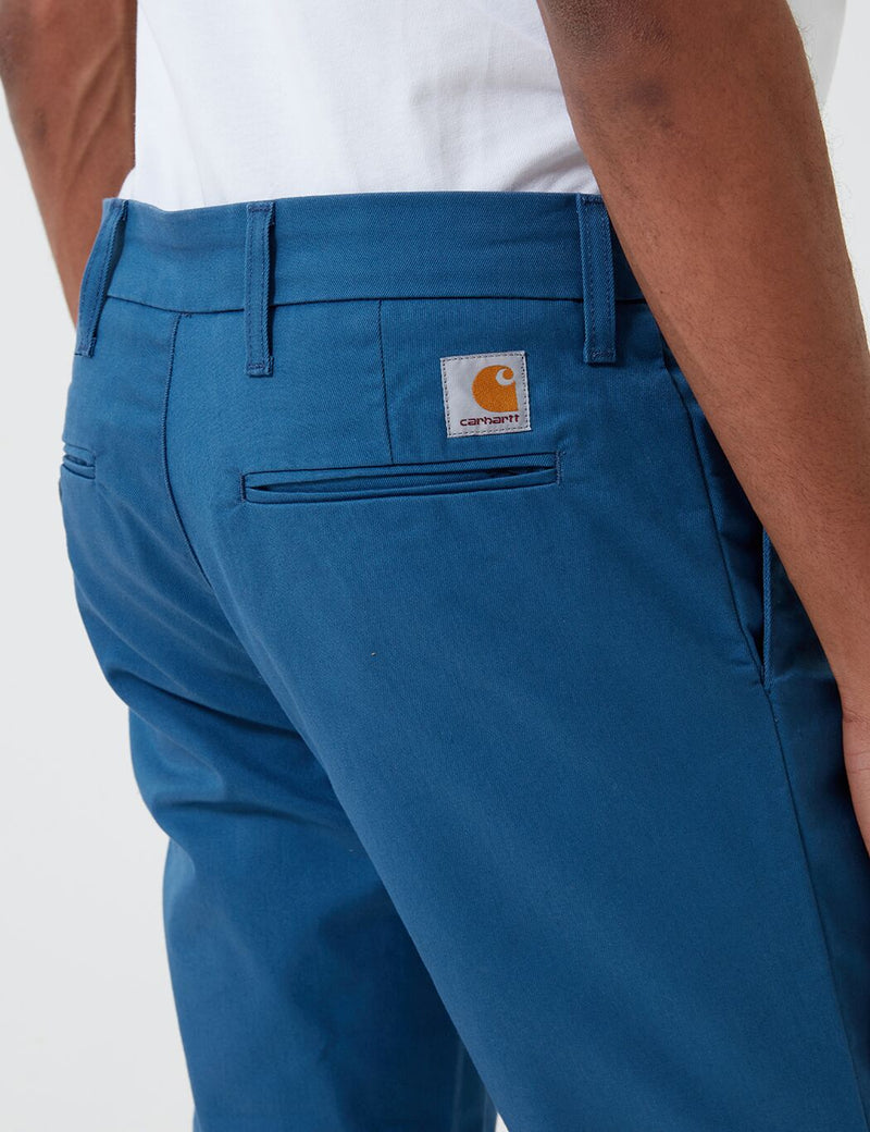 Pantalon Carhartt-WIP Sid Pant Chino (Slim) - Prussian Blue