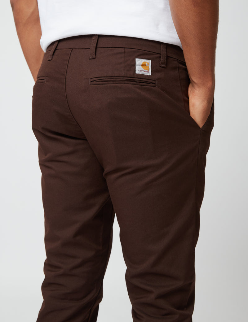 Carhartt-WIP（スリム）-ダークアンバーブラウン
