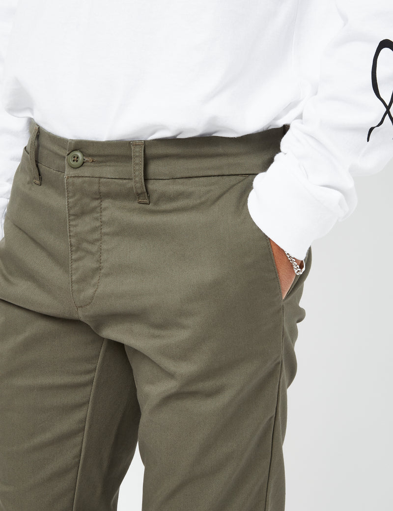 Carhartt-WIPシドパンツ（スリム）-海藻グリーン