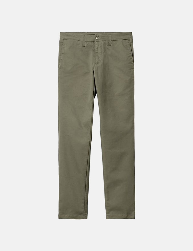 Carhartt-WIPシドパンツ（スリム）-海藻グリーン