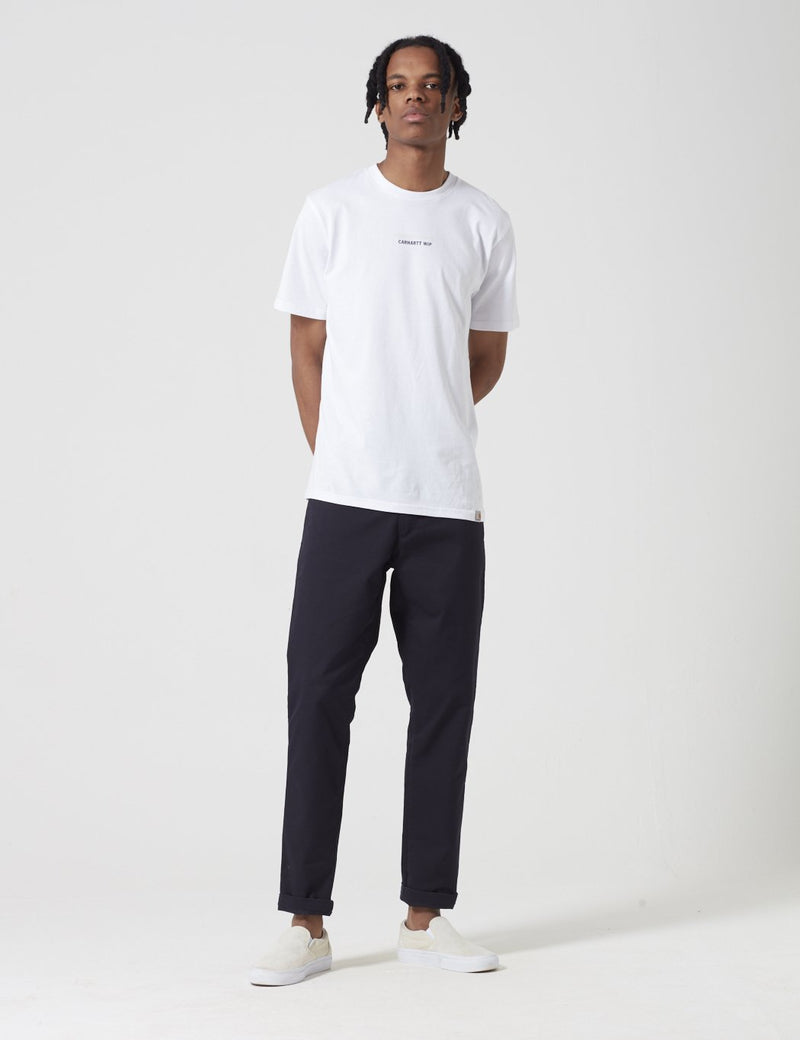 Carhartt-WIP Sid Pant Chino (Slim) - Dark Navy Blue I Urban Excess ...