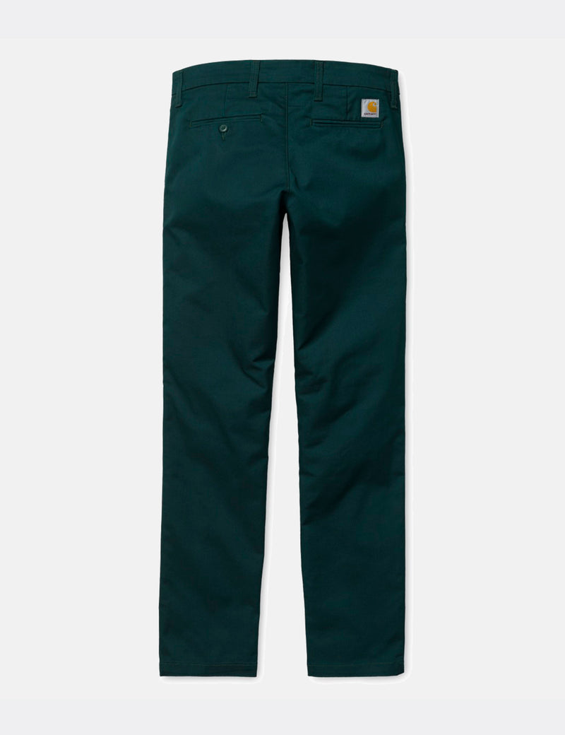 Pantalon Chino Carhartt-WIP Sid (Slim) - Parsley Green