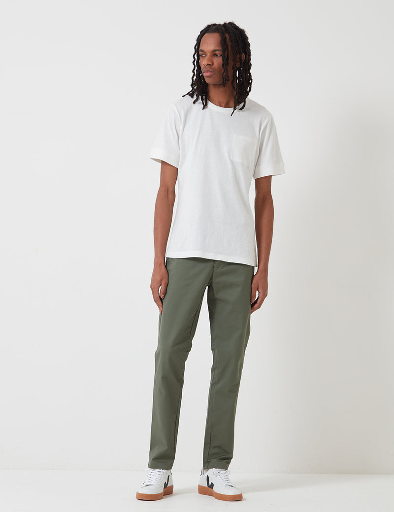 Pantalon Chino Carhartt-WIP Sid (Slim) - Dollar Green