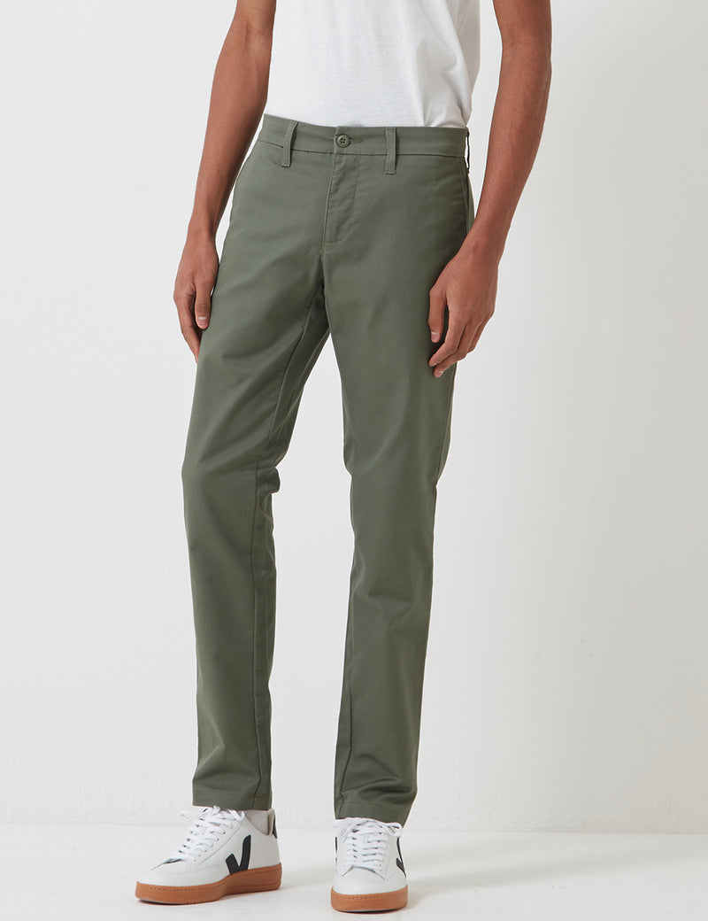 Pantalon Chino Carhartt-WIP Sid (Slim) - Dollar Green