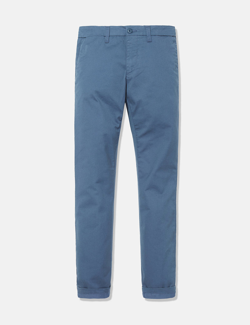 Pantalon Chino Carhartt-WIP Sid (Slim) - Stone Blue
