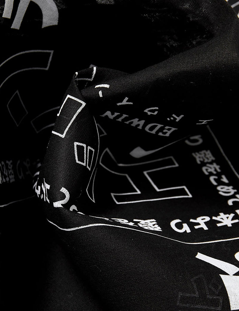 Edwin Bandana - Black/White