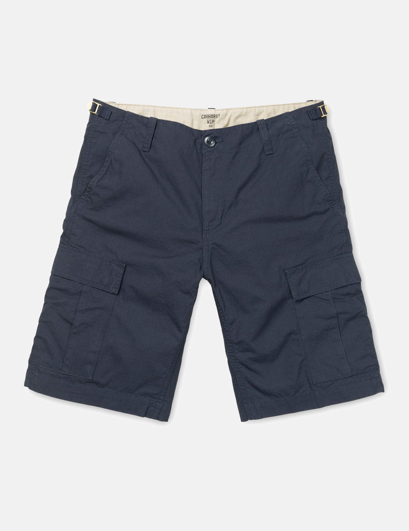 Carhartt-WIP Aviation Cargo Shorts - Navy Blue