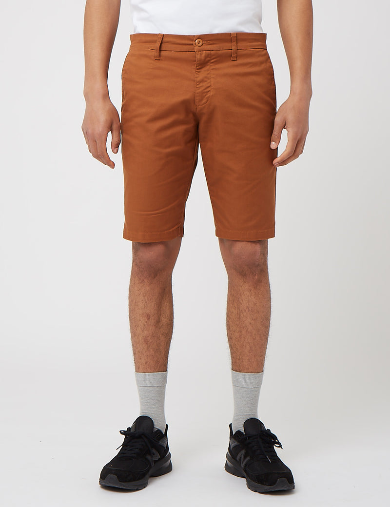 Carhartt WIP Sid Short Stretch Twill Rum Rinsed