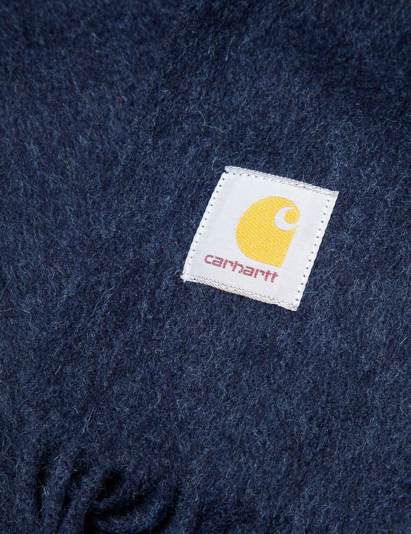 Carhartt-WIP 클랜 스카프-다크 네이비