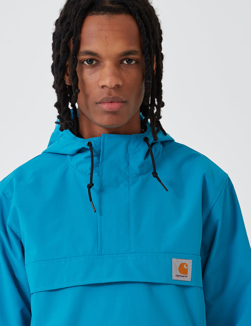 Carhartt-WIP Nimbus Half-Zip Jacket (Un-Lined) - Pizol Blue