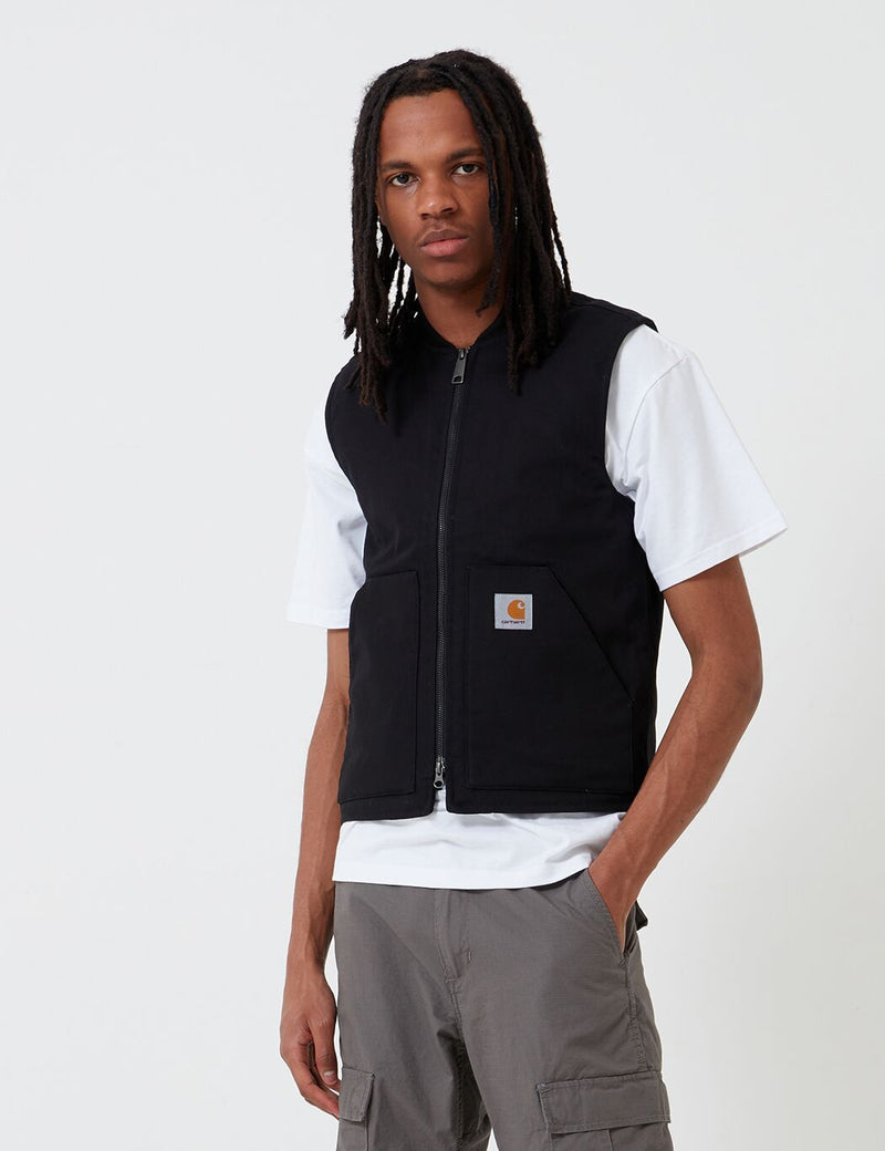 gilet noir carhartt