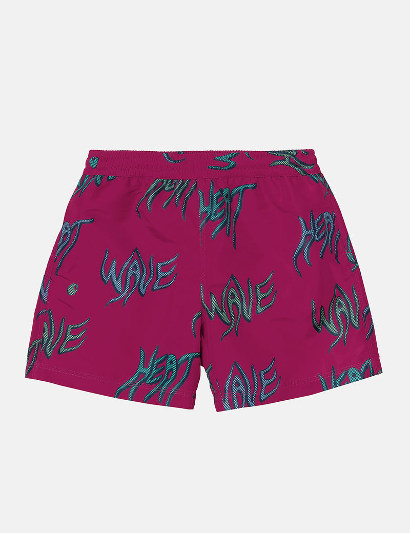 Carhartt-WIP Drift Swim Shorts (Heat Wave Print) - Tulip