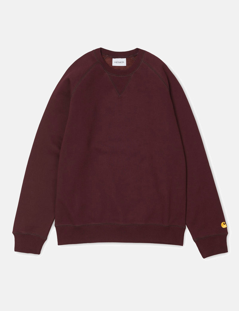Carhartt-WIP Chase Sweatshirt - Damson Red