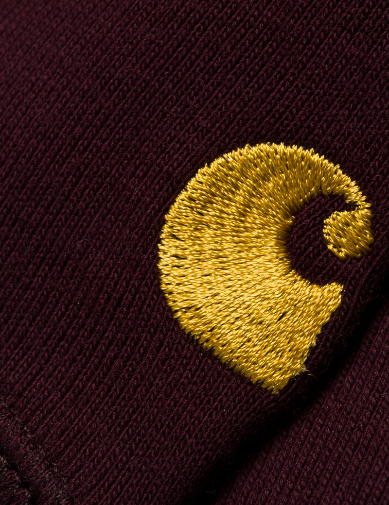 Carhartt-WIP Chase Sweatshirt - Damson Red