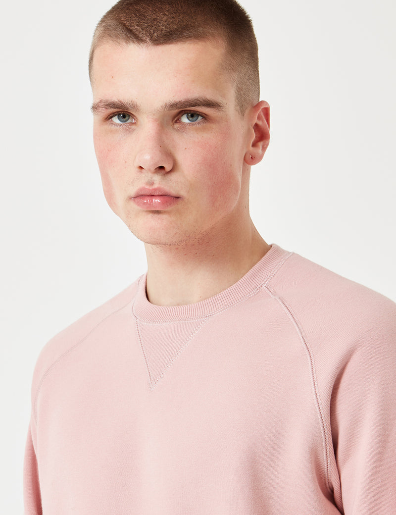 Carhartt-WIP Chase Sweatshirt - Soft Rose Pink