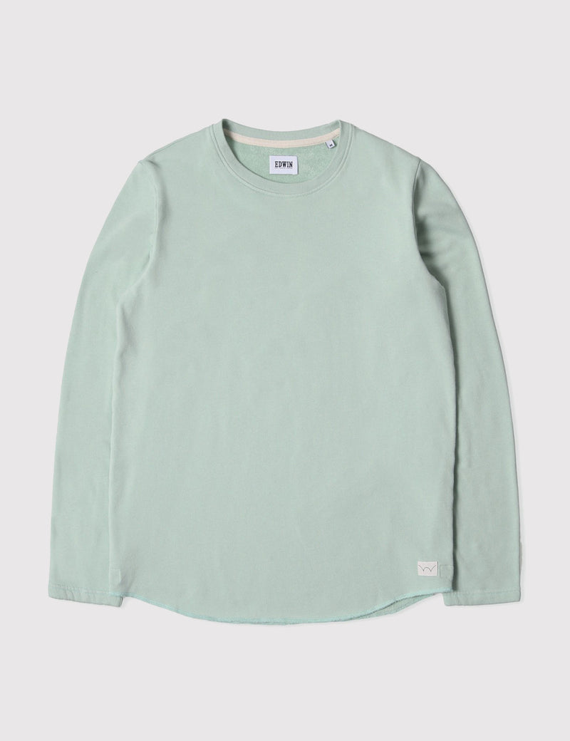 T-Shirt à Manche Longue Edwin Terry - Mint