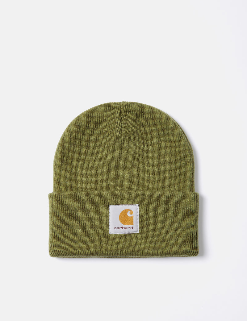 Carhartt-WIP Short Watch Beanie Hat - Kiwi Green