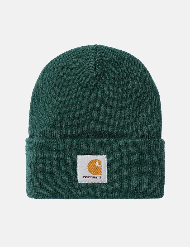 Bonnet Short Watch vert haie Carhartt-WIP