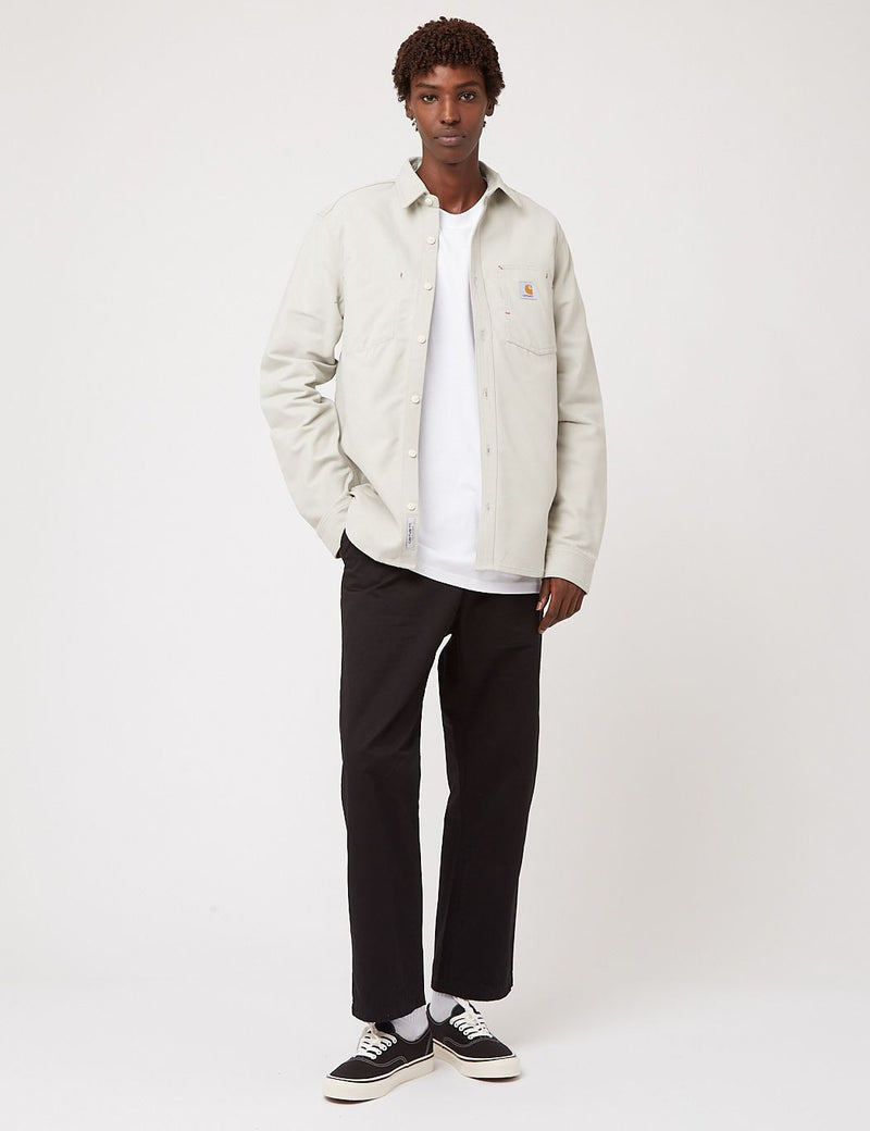 Chemise Carhartt Tony (Rigide) - Blanche Neige
