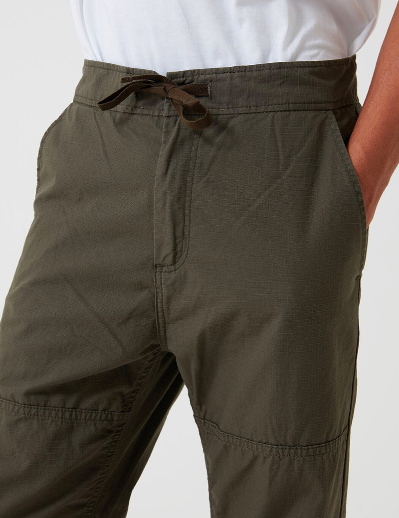 Pantalon Jogger Carhartt-WIP Marshall (Ripstop) - Cypress Green Rinsed