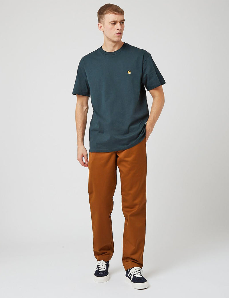 Carhartt-WIP Master Pant (Relaxed Tapered Fit) - Tawny Rinsed