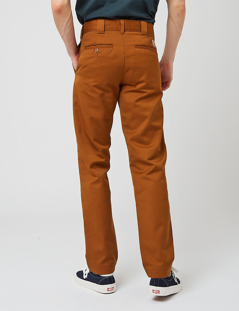 Carhartt-WIP Master Pant (Relaxed Tapered Fit) - Tawny Rinsed