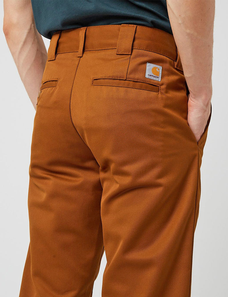 Carhartt-WIP Master Pant (Relaxed Tapered Fit) - Tawny Rinsed