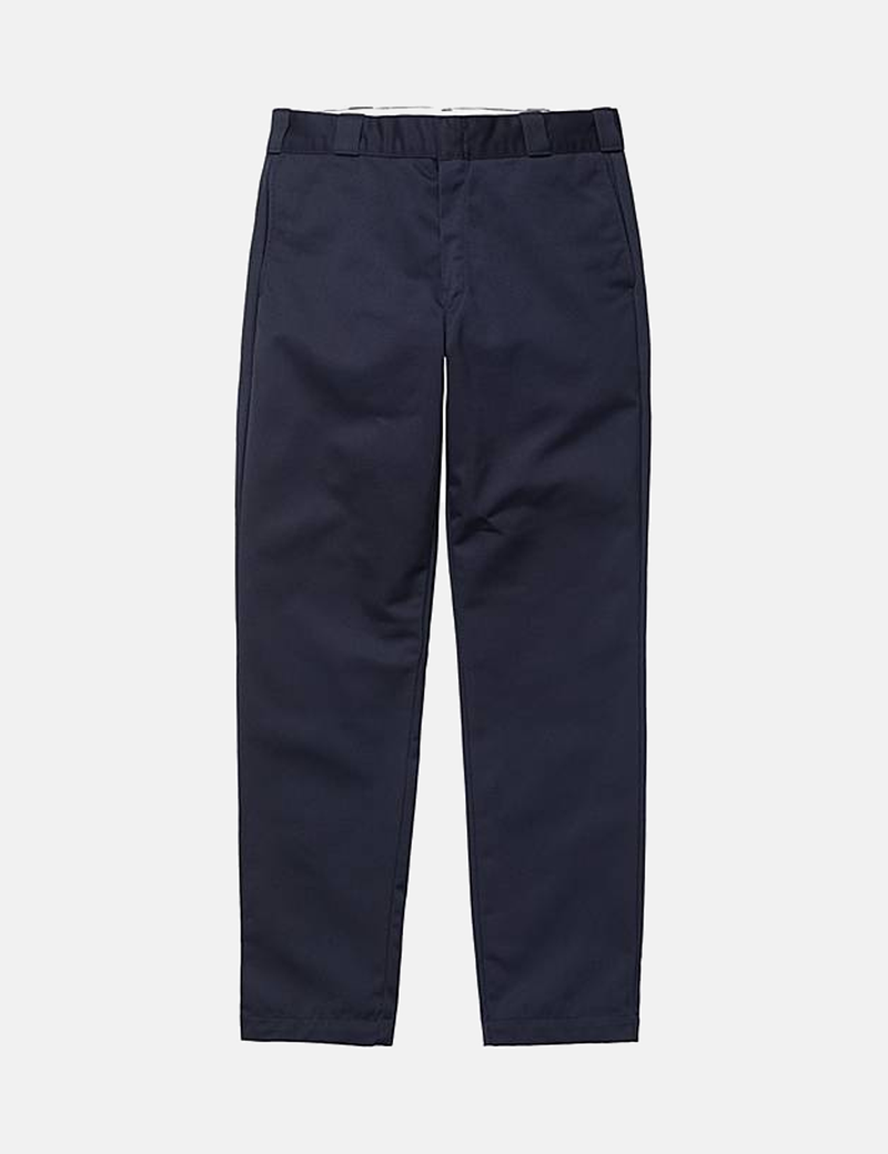 Carhartt-WIP Master Pant (coupe fuselée décontractée) - Bleu marine foncé rincé