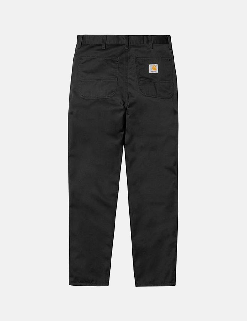 Carhartt-WIP Simple Pant (Relaxed Fit) - Schwarz Rinsed