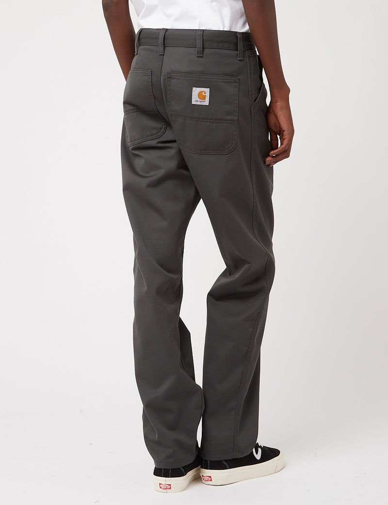 Carhartt-WIP Simple Pant (Relaxed Fit) - Slate Green Rinsed