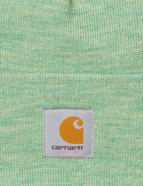 Carhartt-WIPウォッチビーニーハット-ミネラルグリーンヘザー