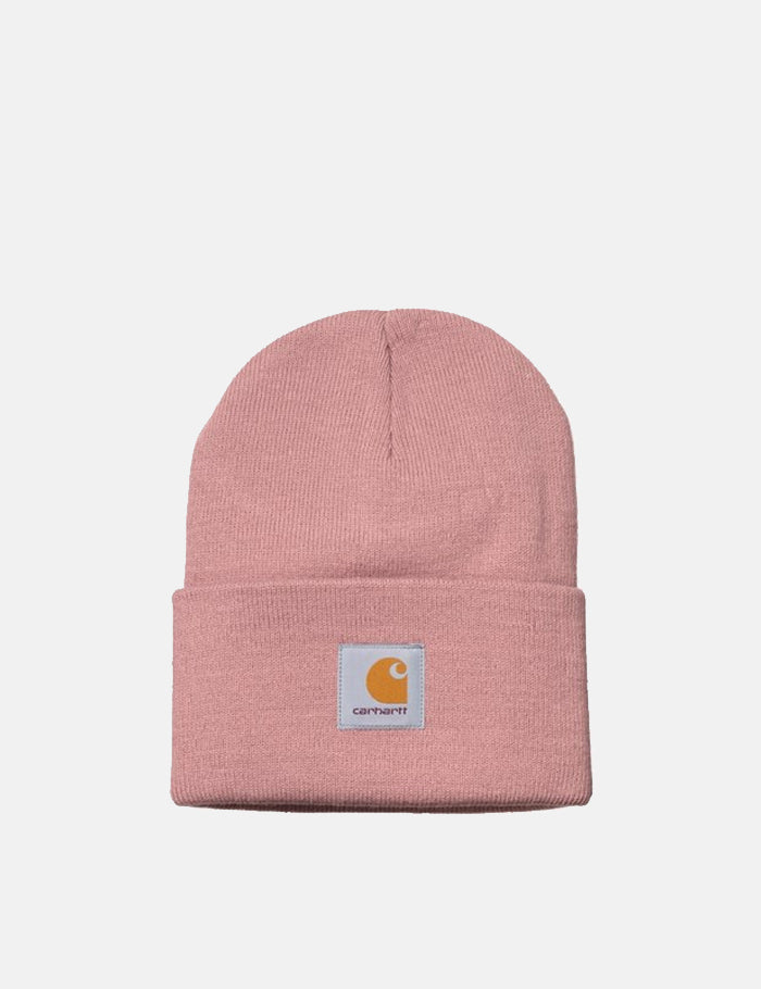Carhartt-WIP Watch Cap Beanie Hat - Blush Pink