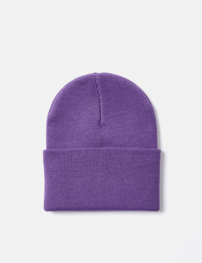 Carhartt-WIP Watch Beanie Hat - Arrenga Purple