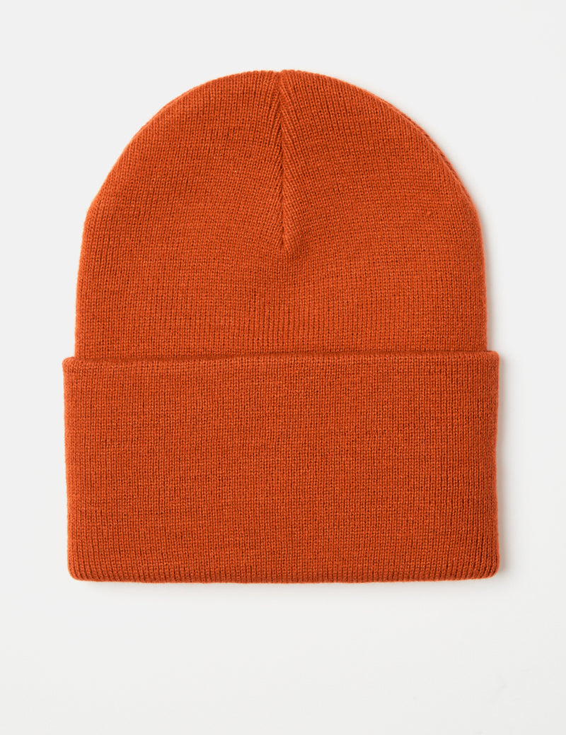Bonnet Watch Carhartt-WIP orange brique